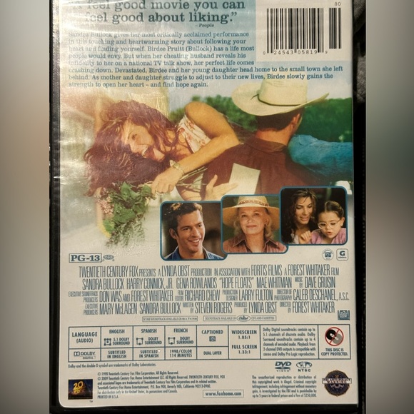 Hope Floats DVD - Picture 2 of 2